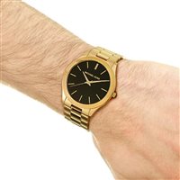 Watch Michael Kors Man in Steel yellow gold plated MK8621 - MK8621